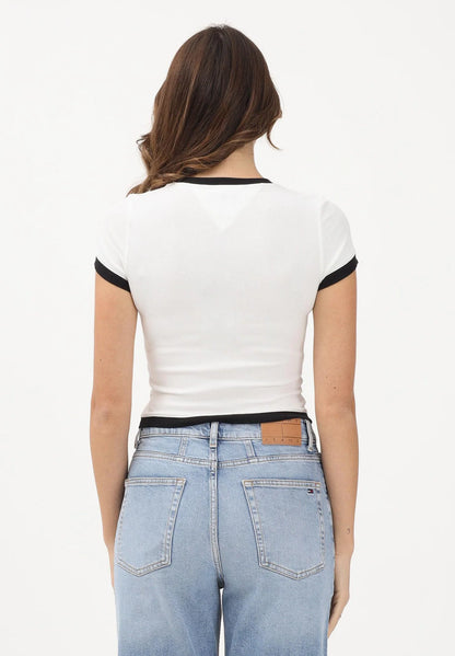 TOMMY JEANS SLIM SH BADGE SS