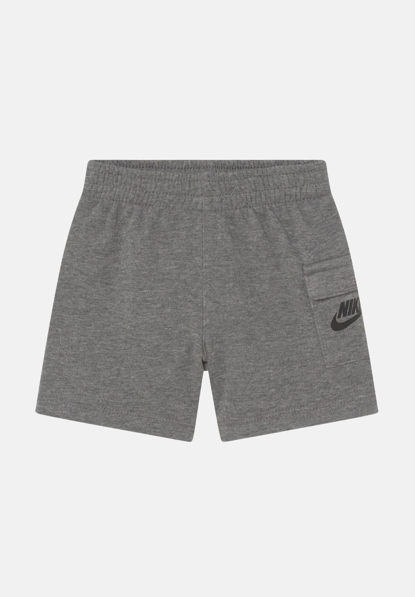 NIKE B NSW HBR CARGO SHORT SET