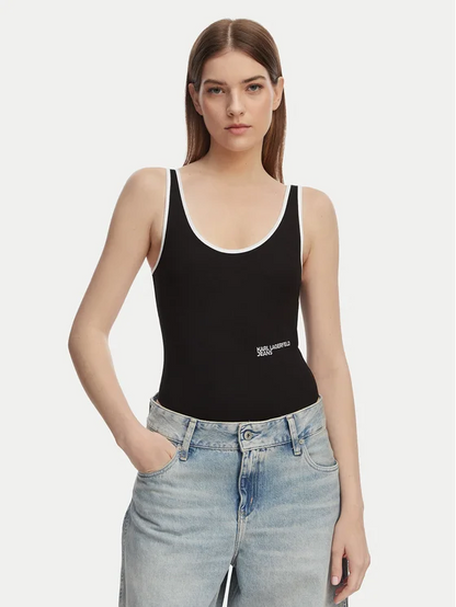 KARL LAGERFELD JEANS RIBBED BODY