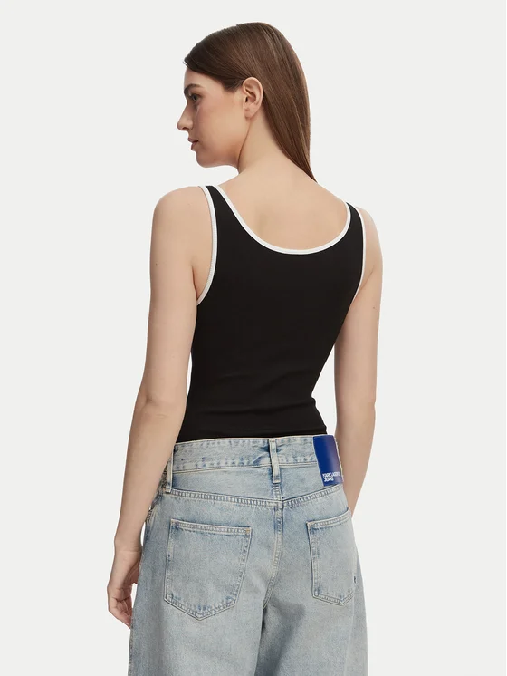 KARL LAGERFELD JEANS RIBBED BODY