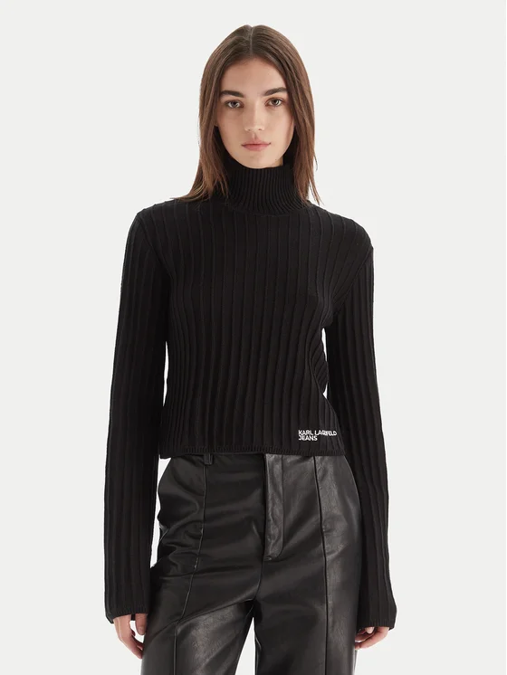 KARL LAGERFIELD PLISSE SWEATER
