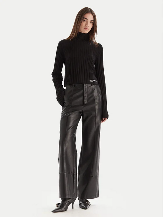 KARL LAGERFIELD PLISSE SWEATER