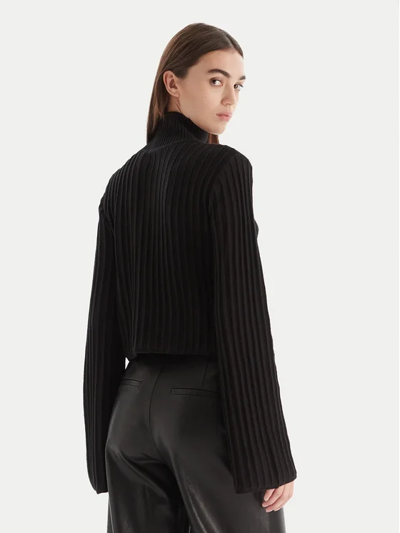KARL LAGERFIELD PLISSE SWEATER