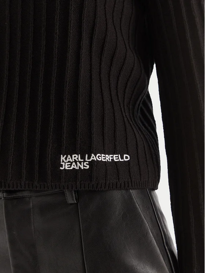 KARL LAGERFIELD PLISSE SWEATER