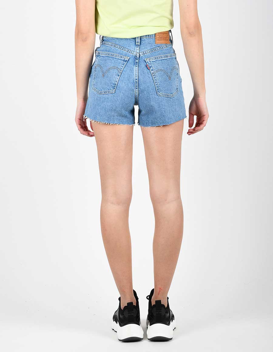 LEVI'S STRAUSS RIBCAGE SHORT TANGO STONE