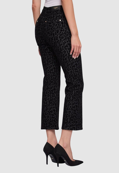 FRIDA DE GAUDI, PANTALÓN ACAMPANADO CORTO