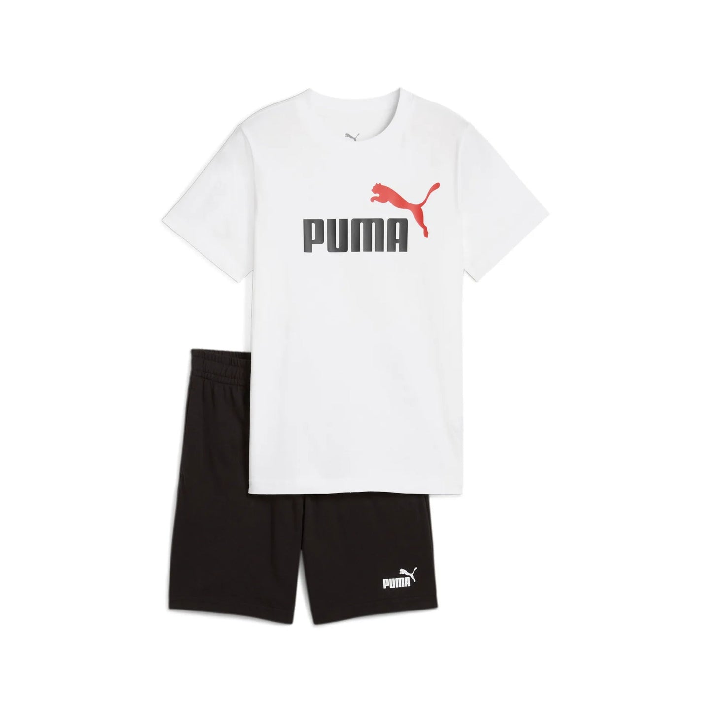 CONJUNTO DE CAMISETA Y PANTALÓN CORTO CON LOGO PUMA ESS