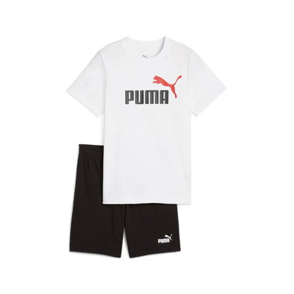 CONJUNTO DE CAMISETA Y PANTALÓN CORTO CON LOGO PUMA ESS