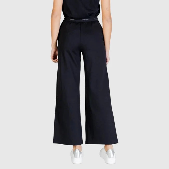 CALVIN KLEIN PONTE LOGO WB TROUSERS