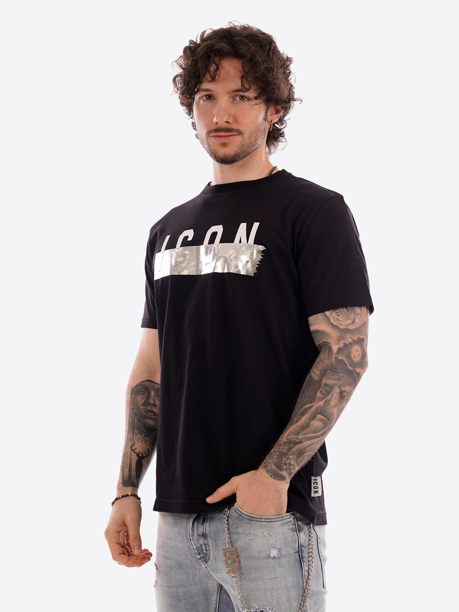 ICON T-SHIRT W/LOGO +TAPE
