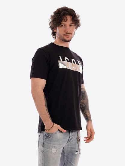 ICON T-SHIRT W/LOGO +TAPE