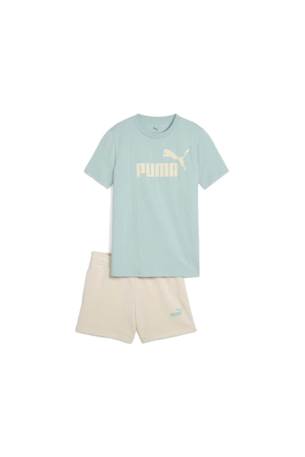 PUMA SS LOGO TEE AND SHORT SET