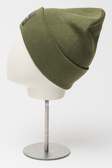 CALVIN KLEIN MONOLOGO PATCH BEANIE