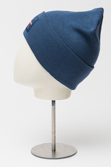 CALVIN KLEIN MONOLOGO PATCH BEANIE