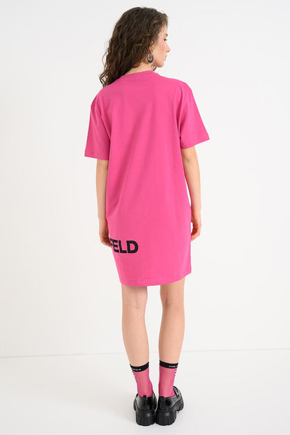 KARL LAGERFELD JEANS LOGO TEE DRESS