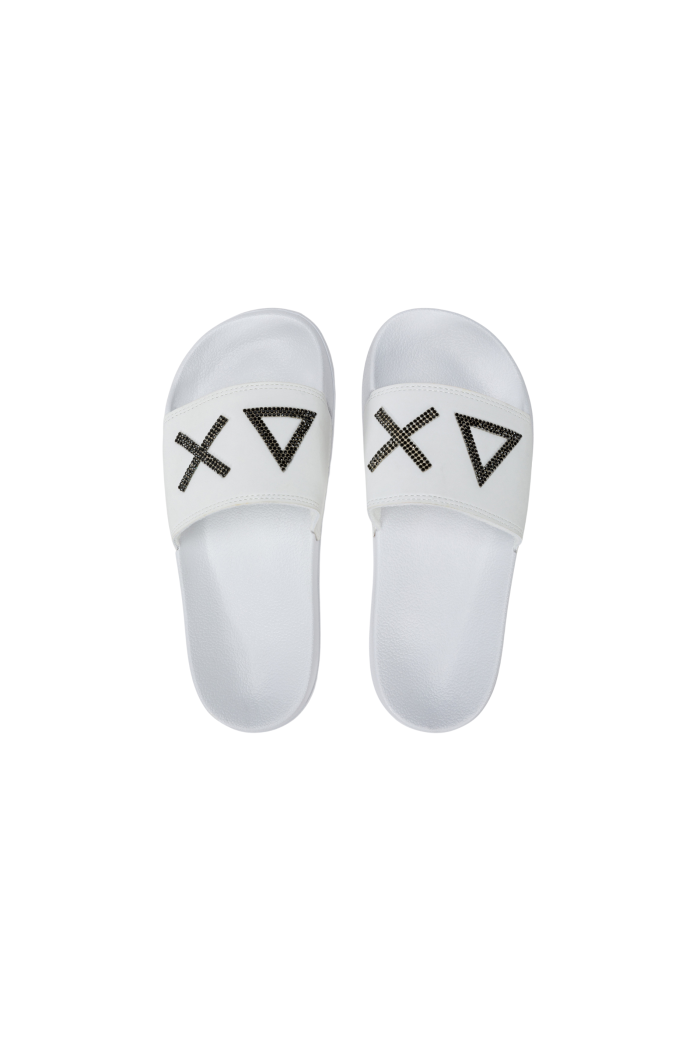 SUN68 SLIPPERS BEACH STRASS