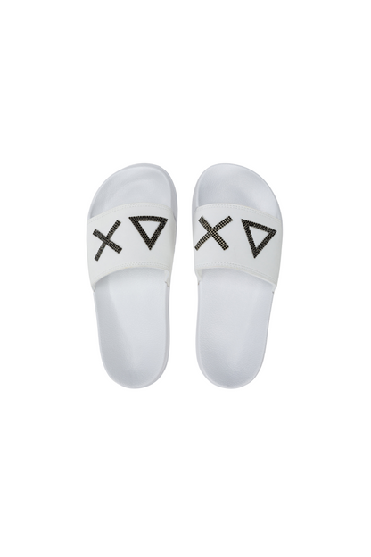 SUN68 SLIPPERS BEACH STRASS