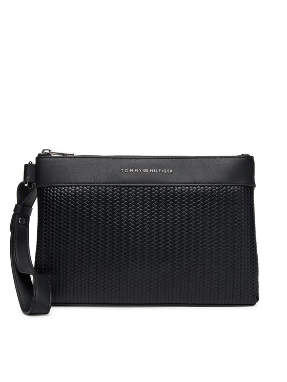 TOMMY HILFIGHER WOVEN POUCH