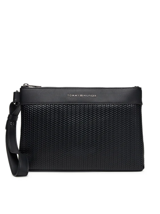 TOMMY HILFIGHER WOVEN POUCH