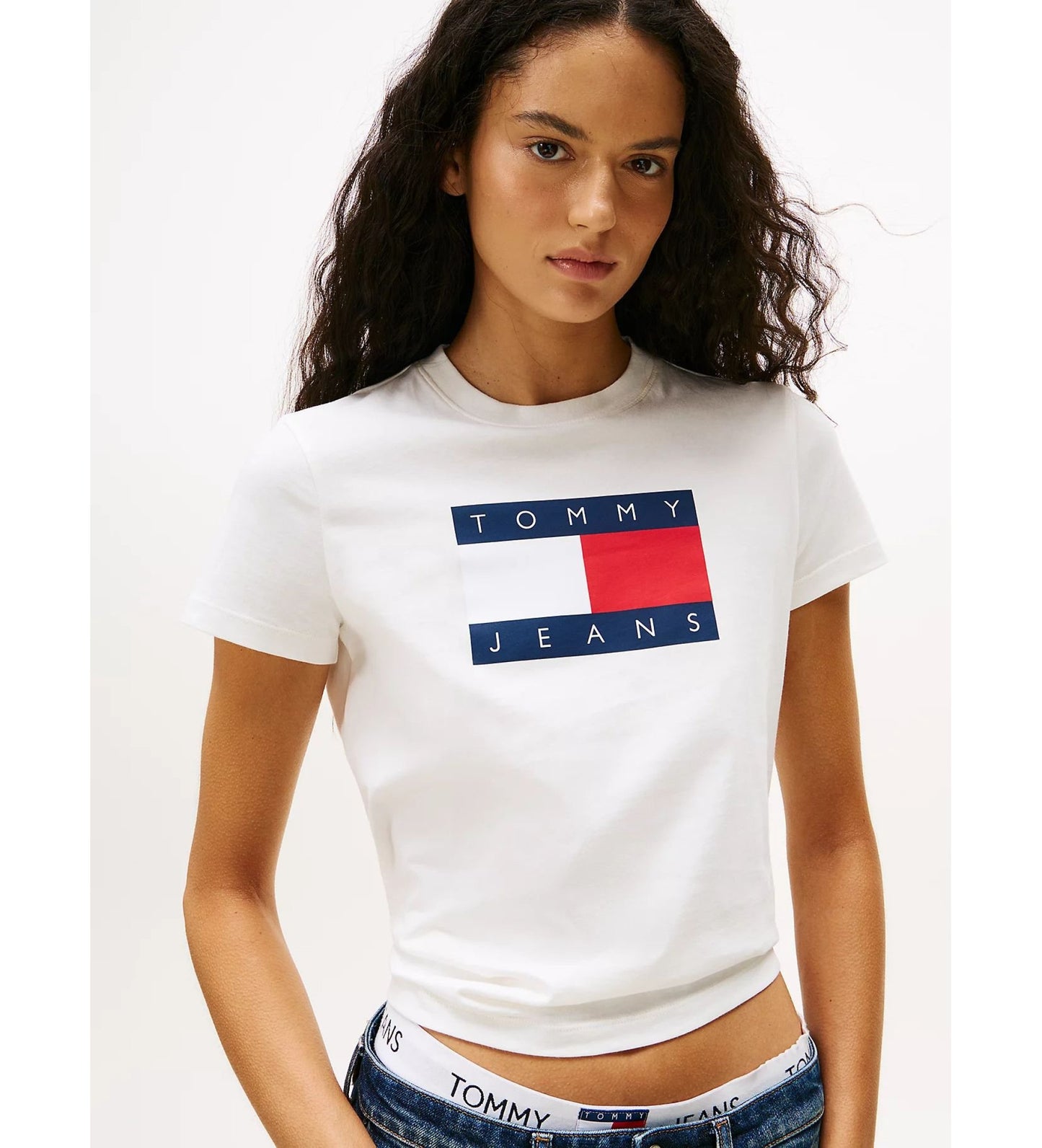 TOMMY JEANS REG TJ FLAG SS TEE