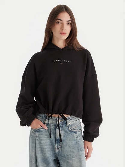 TOMMY JEANS W CRP LINEAR BLING HOODIE