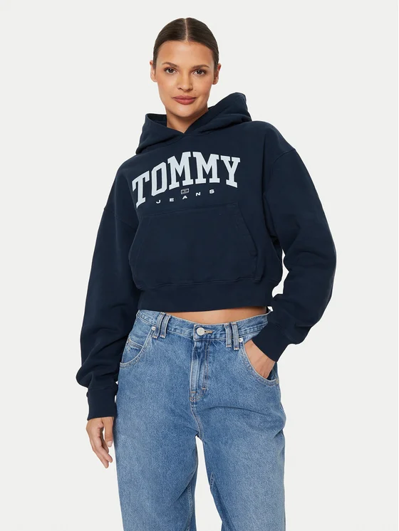 TOMMY JEANS VTG VARSITY 1 HOODIE