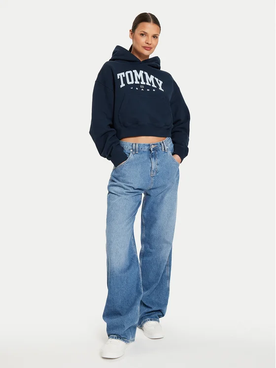 TOMMY JEANS VTG VARSITY 1 HOODIE