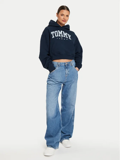 TOMMY JEANS VTG VARSITY 1 HOODIE