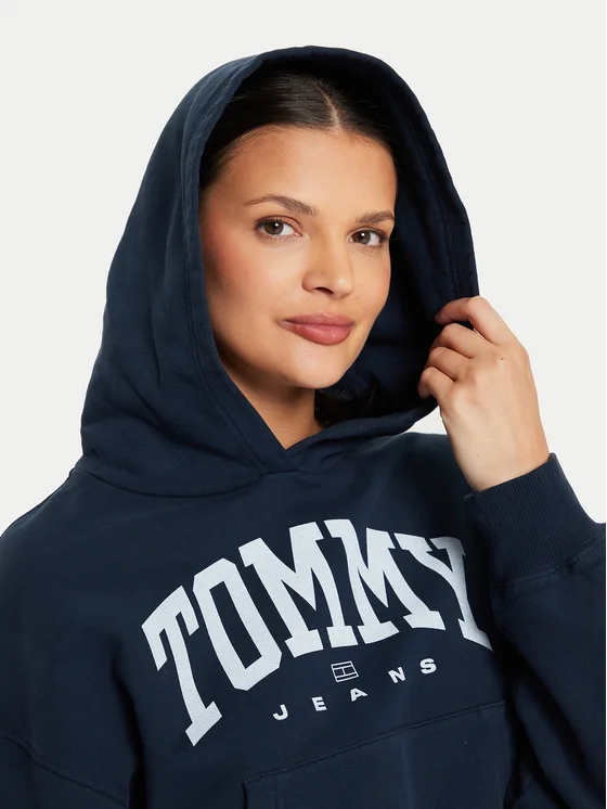 TOMMY JEANS VTG VARSITY 1 HOODIE