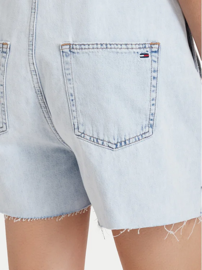 TOMMY JEANS MIA DUNGAREE SHORT EXT