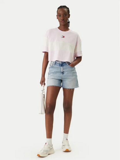 TOMMY JEANS CBLK BADGE TEE