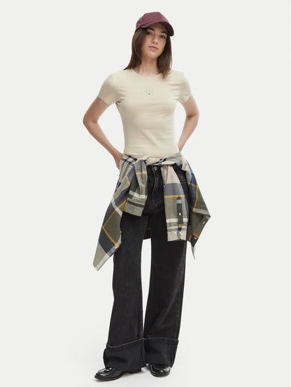 TOMMY JEANS SLIM LINEAR TEE