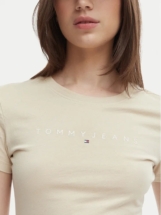 TOMMY JEANS SLIM LINEAR TEE