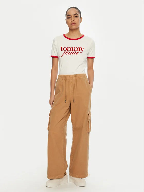 TOMMY JEANS RLX SCRIPT RINGER TEE