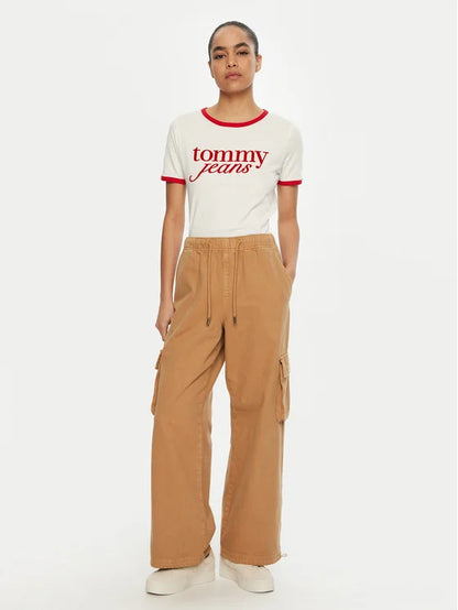 TOMMY JEANS RLX SCRIPT RINGER TEE