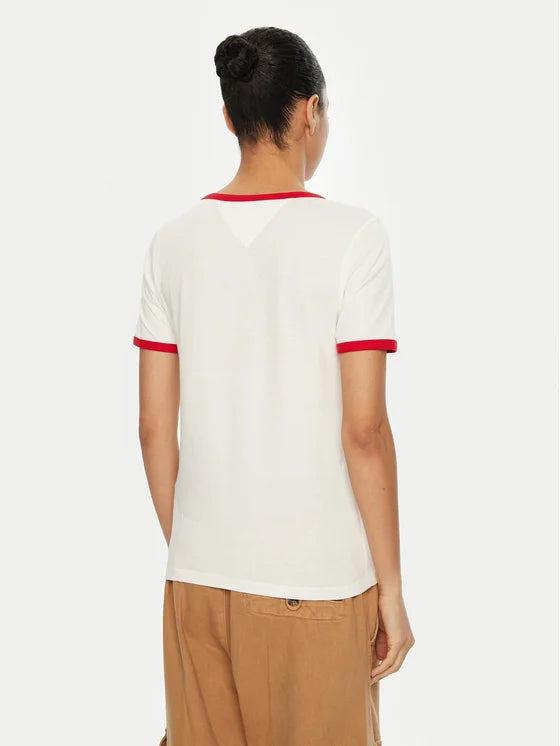 TOMMY JEANS RLX SCRIPT RINGER TEE