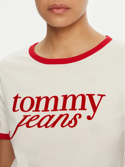 TOMMY JEANS RLX SCRIPT RINGER TEE