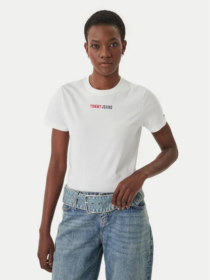TOMMY JEANS REGULAR ESSENTIAL LOGO 2 TEE