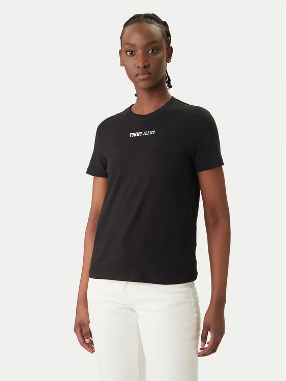 TOMMY JEANS REGULAR ESSENTIAL LOGO 2 TEE