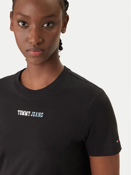 TOMMY JEANS REGULAR ESSENTIAL LOGO 2 TEE