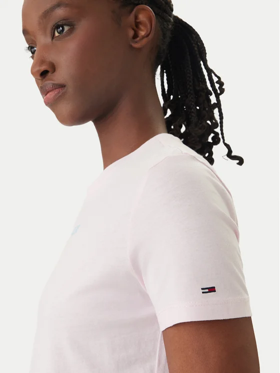 TOMMY JEANS REGULAR ESSENTIAL LOGO 2 TEE