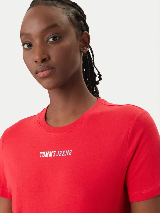 TOMMY JEANS REGULAR ESSENTIAL LOGO 2 TEE