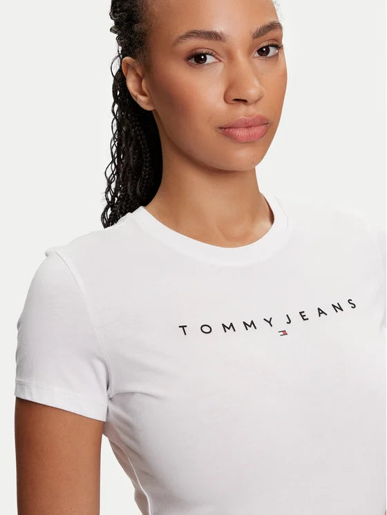 TOMMY JEANS SLIM LINEAR TEE