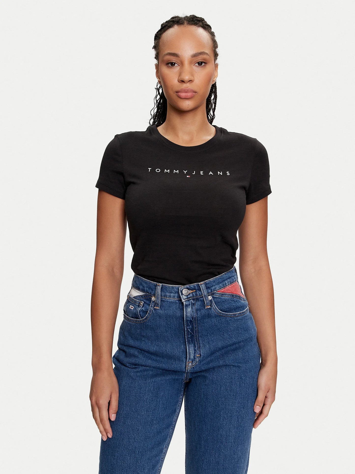 TOMMY JEANS SLIM LINEAR TEE