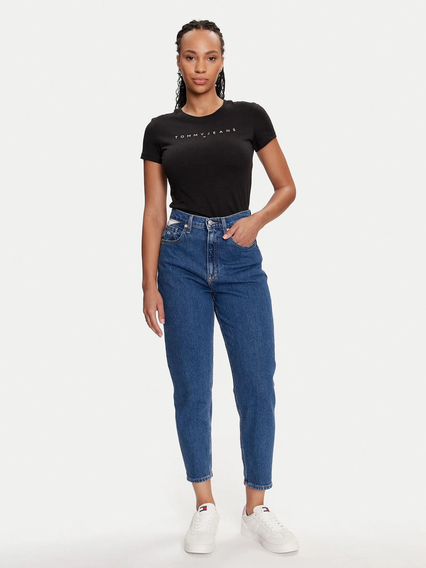 TOMMY JEANS SLIM LINEAR TEE