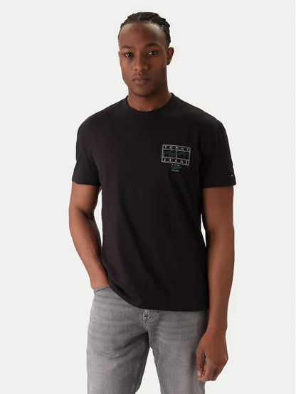 TOMMY JEANS REGULAR SIGN SPRAY SS TEE