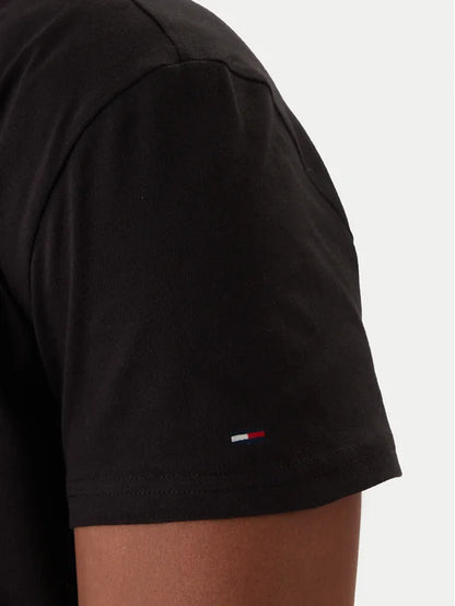 TOMMY JEANS REGULAR SIGN SPRAY SS TEE