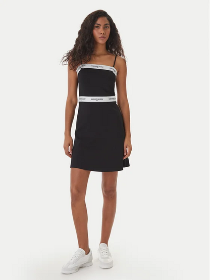 TOMMY JEANS TAPE F&F STARPPY MINI DRESS