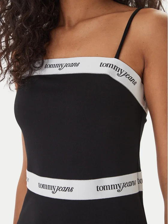 TOMMY JEANS TAPE F&F STARPPY MINI DRESS