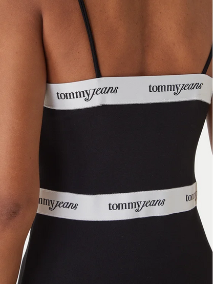 TOMMY JEANS TAPE F&F STARPPY MINI DRESS